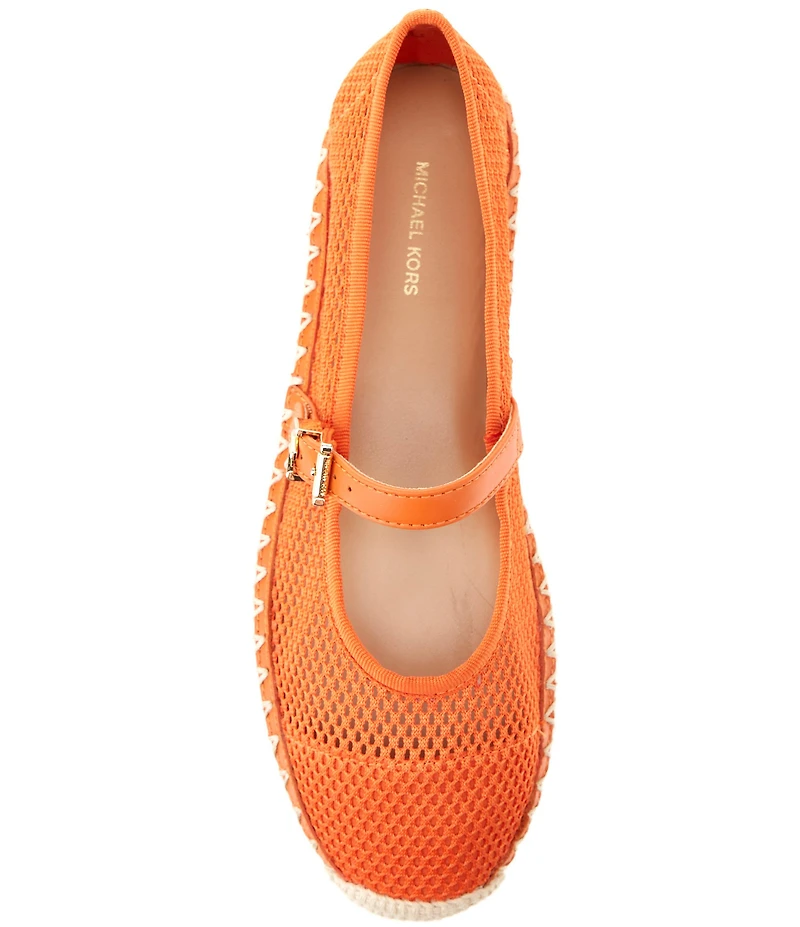 Michael Kors Lynn Mesh Mary Jane Ballet Espadrilles