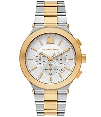 Michael Kors Men's Billie Quartz Chronograph Stainless Steel Bracelet Watch