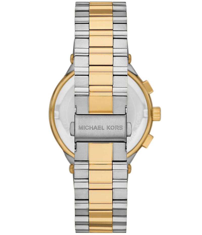 Michael Kors Men's Billie Quartz Chronograph Stainless Steel Bracelet Watch