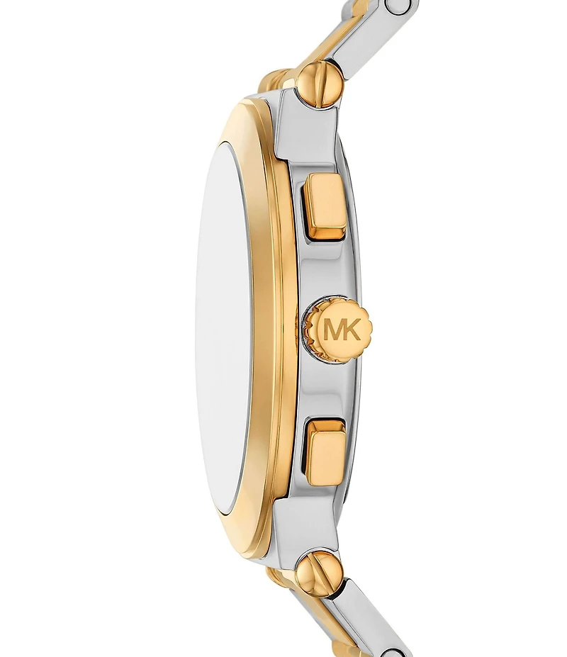 Michael Kors Men's Billie Quartz Chronograph Stainless Steel Bracelet Watch