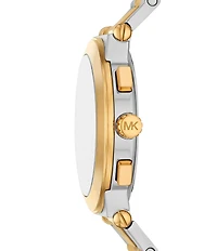 Michael Kors Men's Billie Quartz Chronograph Stainless Steel Bracelet Watch
