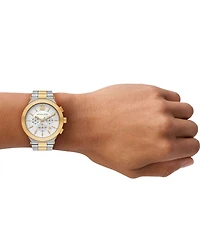 Michael Kors Men's Billie Quartz Chronograph Stainless Steel Bracelet Watch