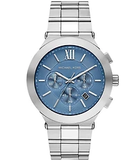 Michael Kors Men's Billie Quartz Chronograph Stainless Steel Bracelet Watch