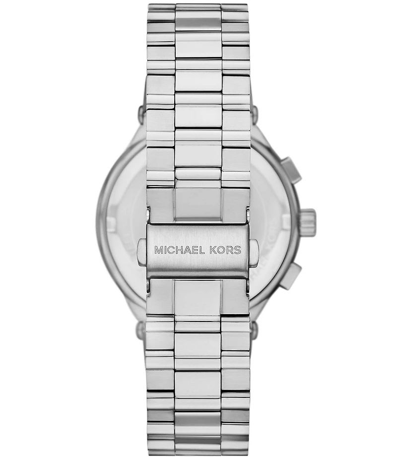 Michael Kors Men's Billie Quartz Chronograph Stainless Steel Bracelet Watch