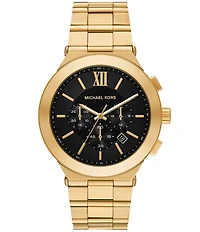 Michael Kors Men's Billie Quartz Chronograph Stainless Steel Bracelet Watch