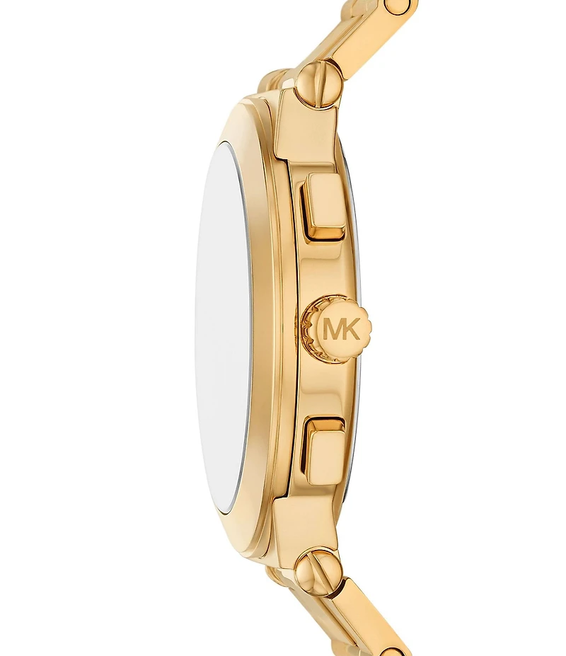Michael Kors Men's Billie Quartz Chronograph Stainless Steel Bracelet Watch