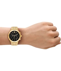 Michael Kors Men's Billie Quartz Chronograph Stainless Steel Bracelet Watch