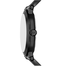 Michael Kors Men's Billie Three-Hand Gold-Tone Stainless Steel Bracelet Watch