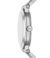 Michael Kors Men's Billie Three-Hand Gold-Tone Stainless Steel Bracelet Watch