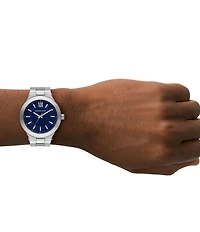 Michael Kors Men's Billie Three-Hand Gold-Tone Stainless Steel Bracelet Watch