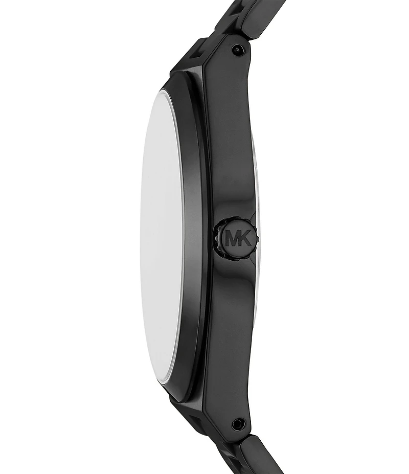 Michael Kors Men's Lennox Quartz Three Hand Stainless Steel Bracelet Watch