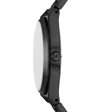 Michael Kors Men's Lennox Quartz Three Hand Stainless Steel Bracelet Watch