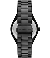Michael Kors Men's Lennox Quartz Three Hand Stainless Steel Bracelet Watch
