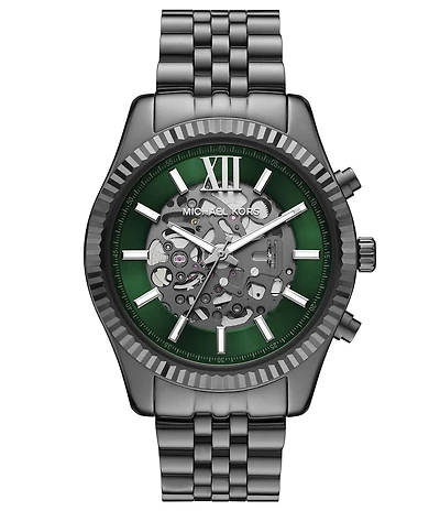 Michael Kors Men's Lexington Automatic Stainless Steel Bracelet Watch