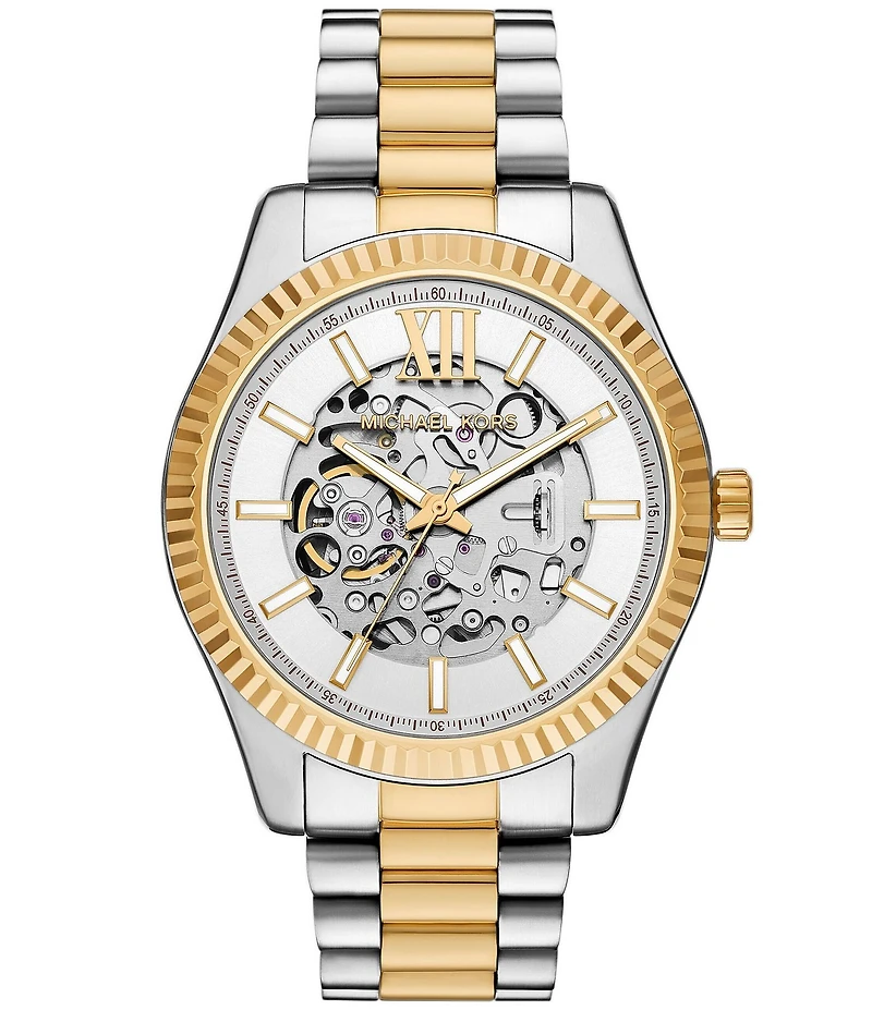 Michael Kors Men's Lexington Automatic Stainless Steel Bracelet Watch
