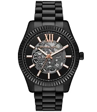 Michael Kors Men's Lexington Automatic Stainless Steel Bracelet Watch
