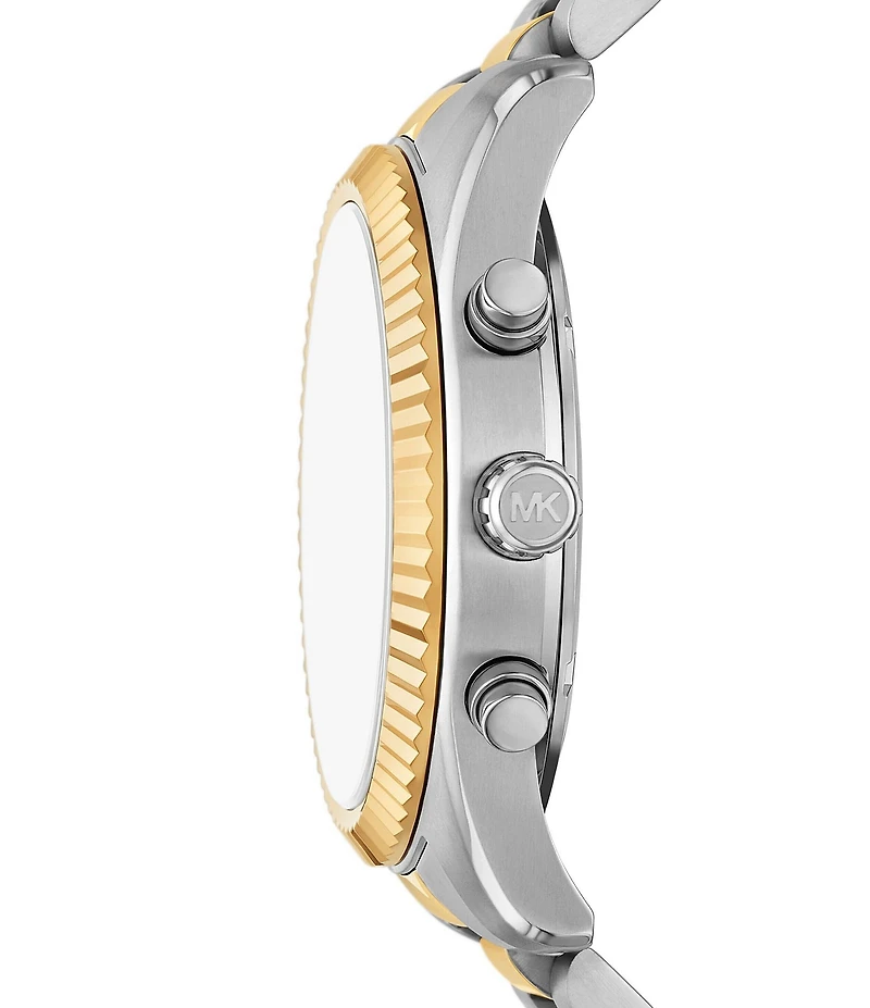 Michael Kors Men's Lexington Chronograph Two-Tone Stainless Bracelet Watch