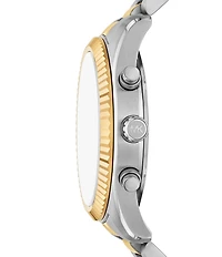Michael Kors Men's Lexington Chronograph Two-Tone Stainless Bracelet Watch
