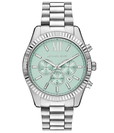 Michael Kors Men's Lexington Quartz Chronograph Stainless Steel Bracelet Watch