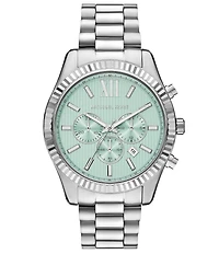 Michael Kors Men's Lexington Quartz Chronograph Stainless Steel Bracelet Watch