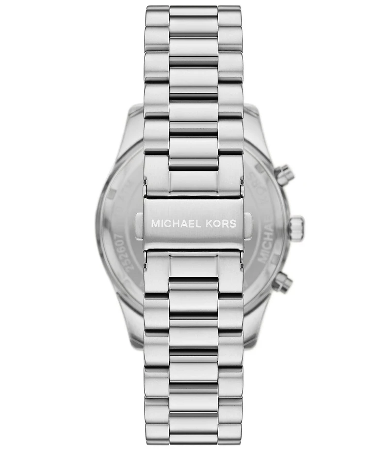 Michael Kors Men's Lexington Quartz Chronograph Stainless Steel Bracelet Watch