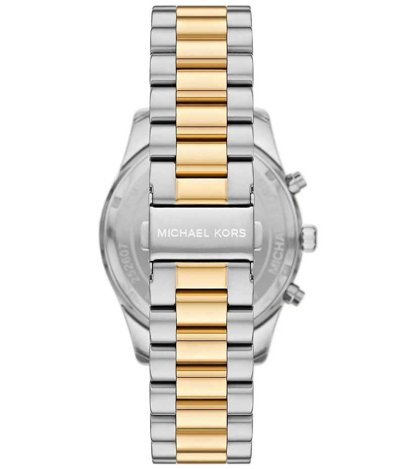 Michael Kors Men's Lexington Quartz Chronograph Stainless Steel Bracelet Watch