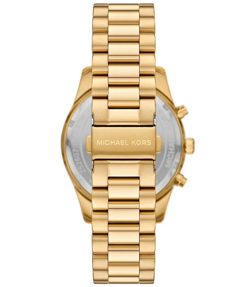 Michael Kors Men's Lexington Quartz Chronograph Stainless Steel Bracelet Watch