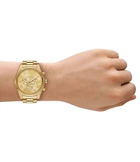 Michael Kors Men's Lexington Quartz Chronograph Stainless Steel Bracelet Watch