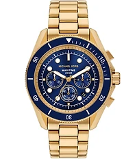 Michael Kors Men's Maritime Chronograph Stainless Steel Bracelet Watch