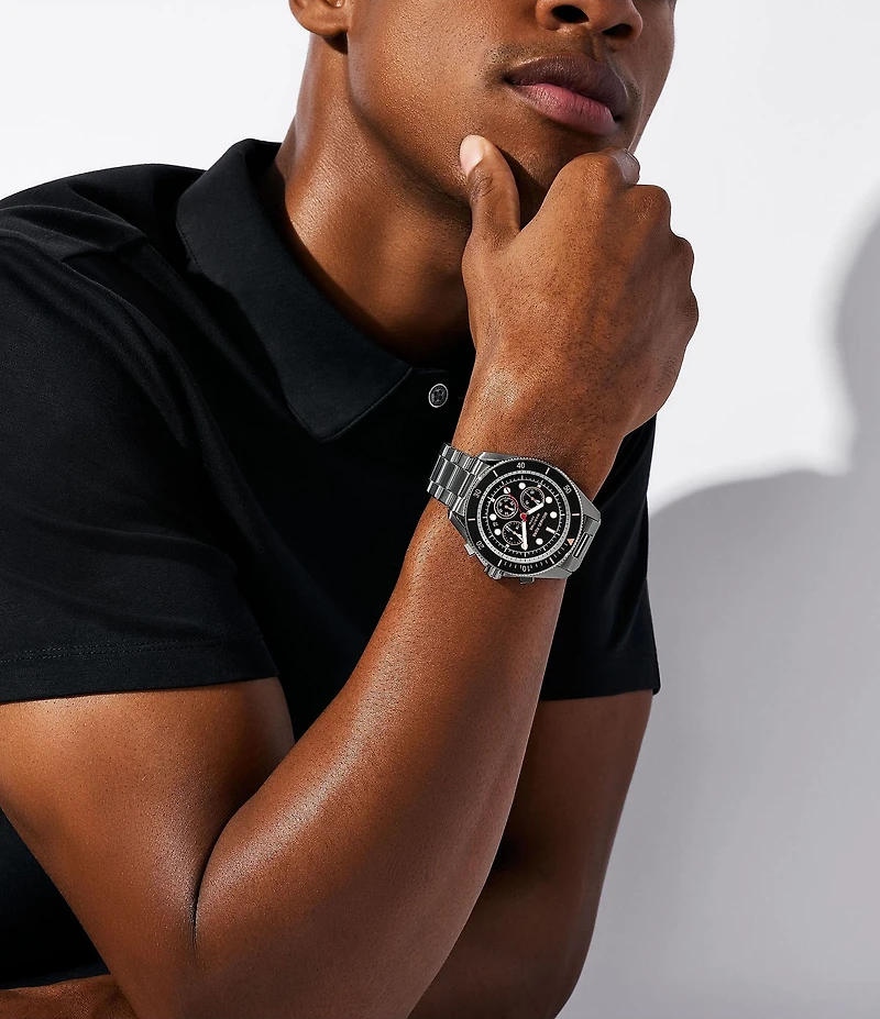 Michael Kors Men's Maritime Chronograph Stainless Steel Bracelet Watch