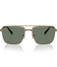 Michael Kors Men's MK1154 58mm Square Aviator Sunglasses