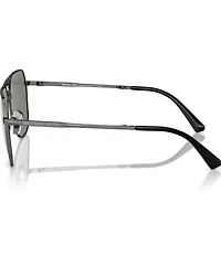 Michael Kors Men's MK1156 59mm Aviator Sunglasses