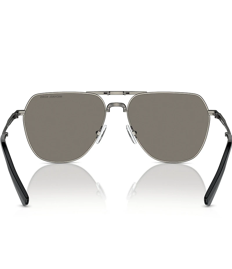 Michael Kors Men's MK1156 59mm Aviator Sunglasses