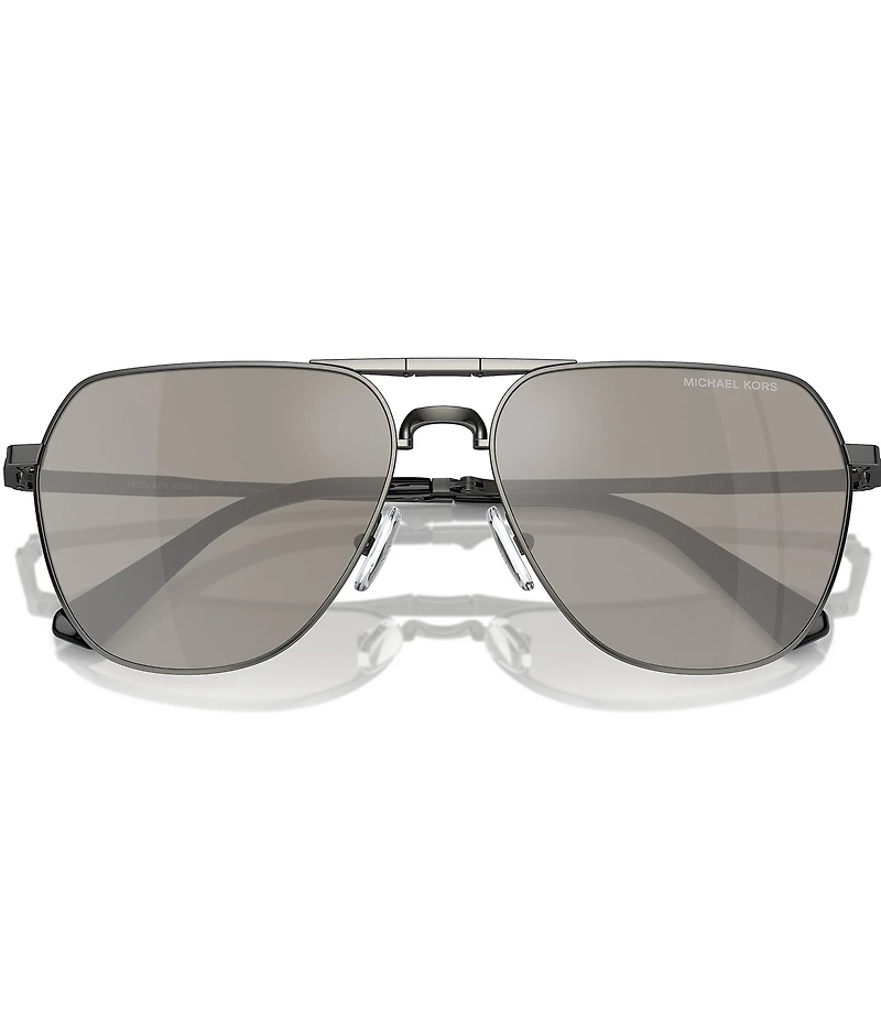 Michael Kors Men's MK1156 59mm Aviator Sunglasses