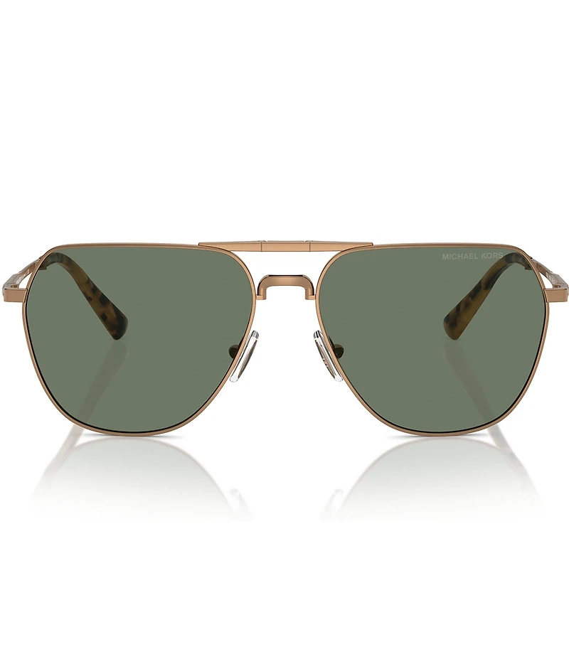 Michael Kors Men's MK1156 59mm Aviator Sunglasses