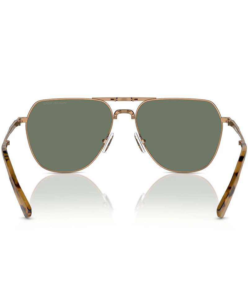 Michael Kors Men's MK1156 59mm Aviator Sunglasses