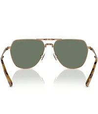 Michael Kors Men's MK1156 59mm Aviator Sunglasses