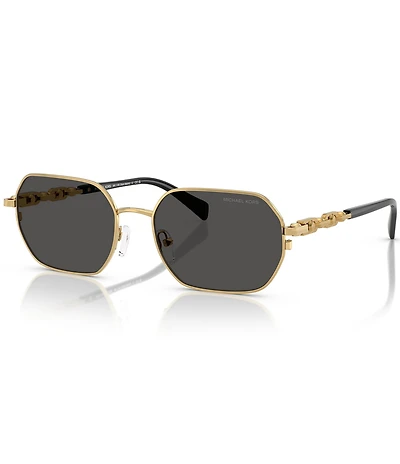 Michael Kors Men's MK1165 Saint Martin 57mm Rectangle Sunglasses