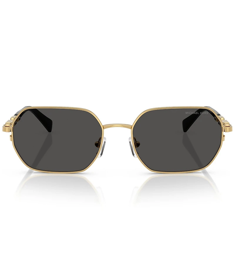 Michael Kors Men's MK1165 Saint Martin 57mm Rectangle Sunglasses
