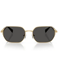 Michael Kors Men's MK1165 Saint Martin 57mm Rectangle Sunglasses