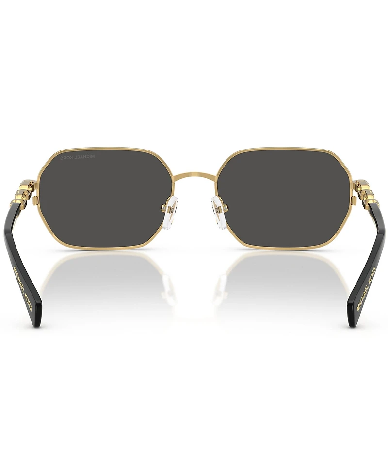 Michael Kors Men's MK1165 Saint Martin 57mm Rectangle Sunglasses