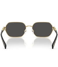 Michael Kors Men's MK1165 Saint Martin 57mm Rectangle Sunglasses