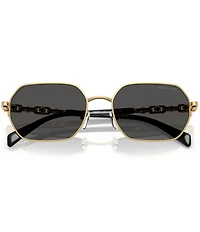 Michael Kors Men's MK1165 Saint Martin 57mm Rectangle Sunglasses