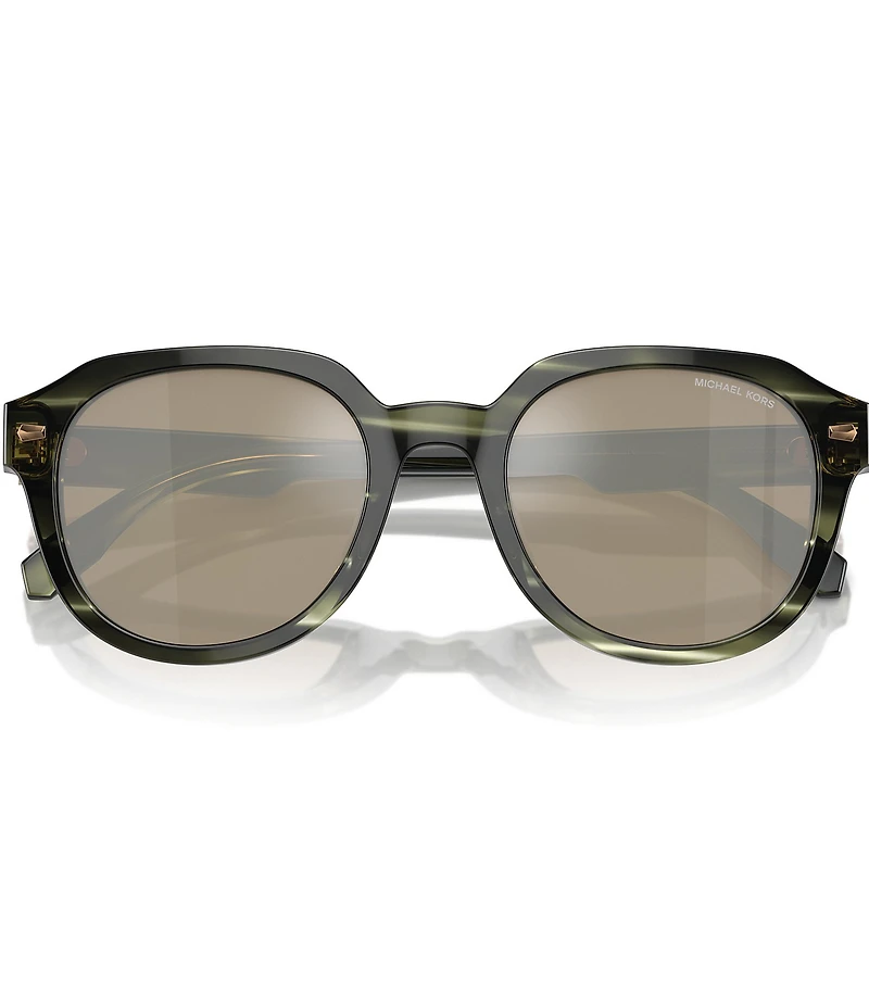 Michael Kors Men's MK2216U 52mm Round Sunglasses