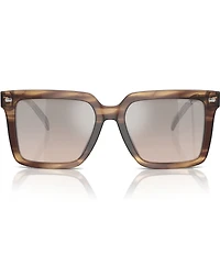 Michael Kors Men's MK2217U Abruzzo 55mm Square Sunglasses