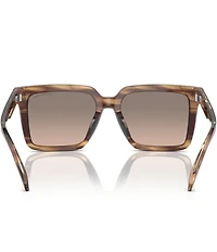 Michael Kors Men's MK2217U Abruzzo 55mm Square Sunglasses