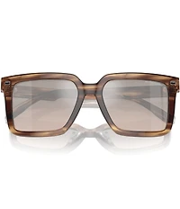 Michael Kors Men's MK2217U Abruzzo 55mm Square Sunglasses