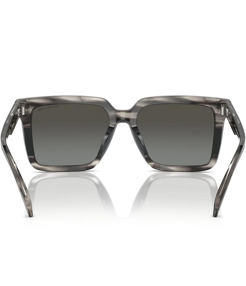 Michael Kors Men's MK2217U Abruzzo 55mm Square Sunglasses