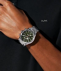 Michael Kors Men's Lexington Chronograph Stainless Bracelet Watch