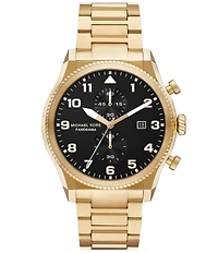 Michael Kors Men's Lexington Chronograph Stainless Bracelet Watch